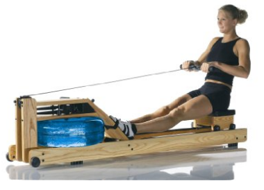 WaterRower Natural Rowing Machine in Ash Wood with S4 Monitor